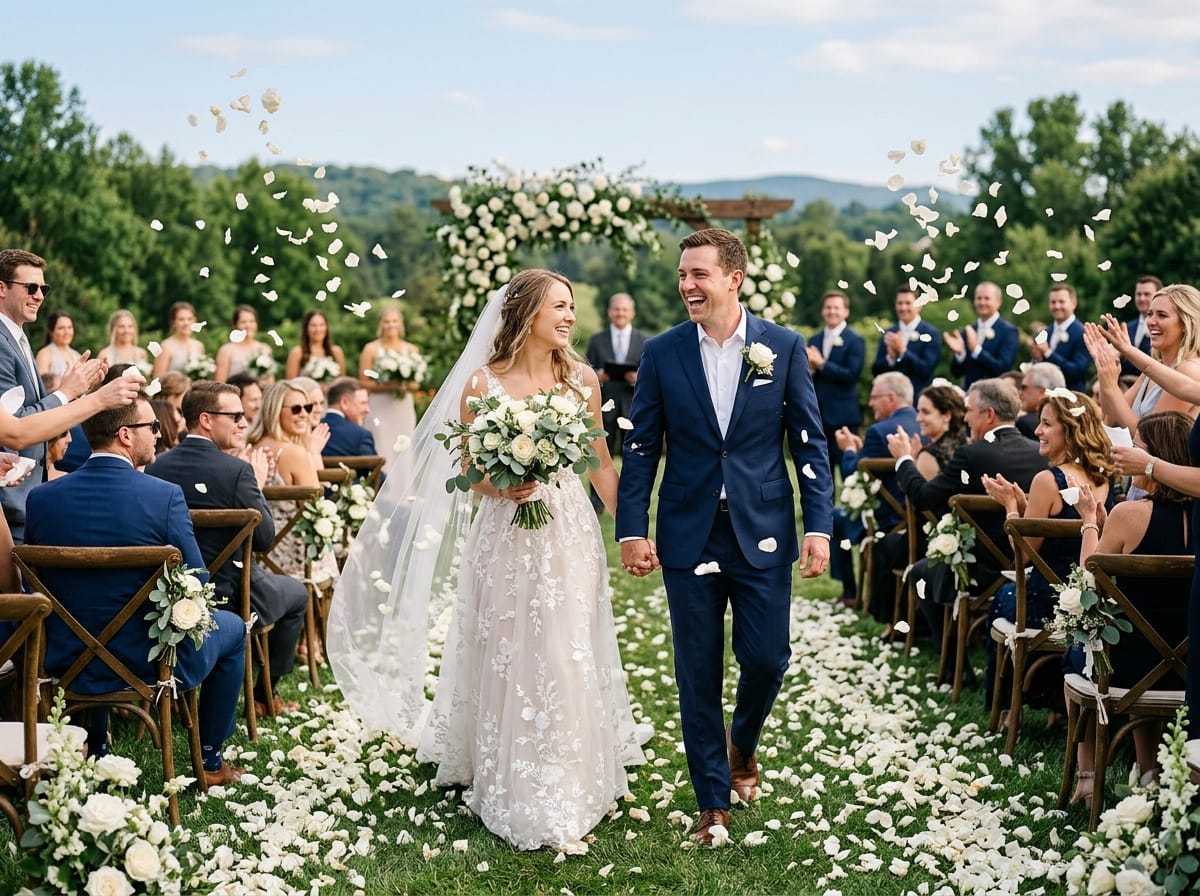 Real wedding ceremony photography